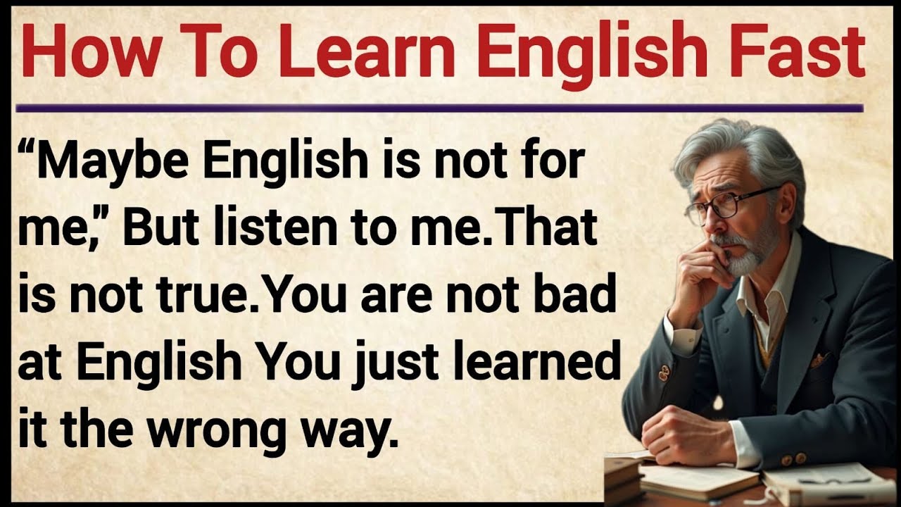 How To Learn English Fast _ Speak Without Fear 🌟 Listening & Speaking Practice✅ || Level 4