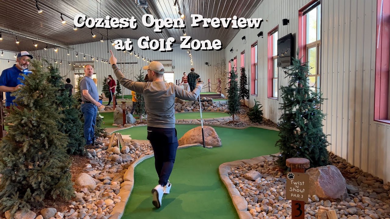 How to Win the Coziest Mini Golf Open in Chaska, Minnesota YouTube