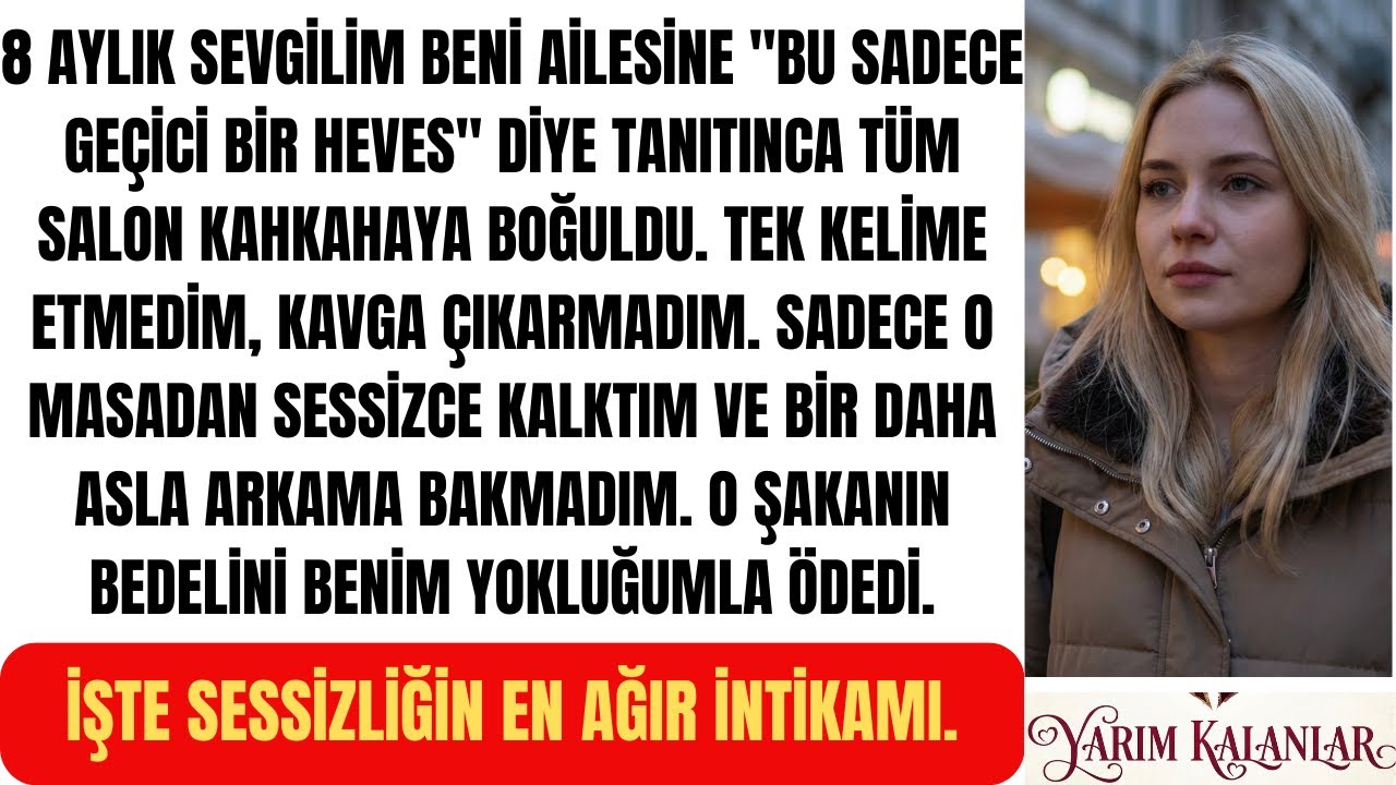 **O GECE O MASADAN KALKTIM VE BİR DAHA ASLA ARKAMA BAKMADIM! (GERÇEK HİKAYE)**