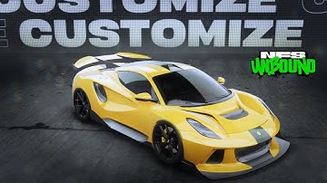 Need for Speed Unbound - Lotus Emira Customization | Max Build S+