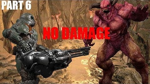 Doom (2016) NO DAMAGE Nightmare Difficulty 100% Walkthrough Part 6 - Kadingir Sanctum