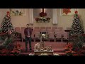 Sermon -- Mike Cooper -- December 9, 2018
