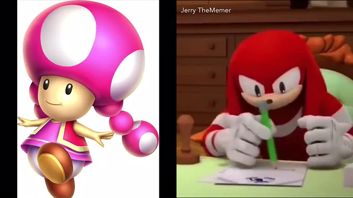 Knuckles rates furry crushes