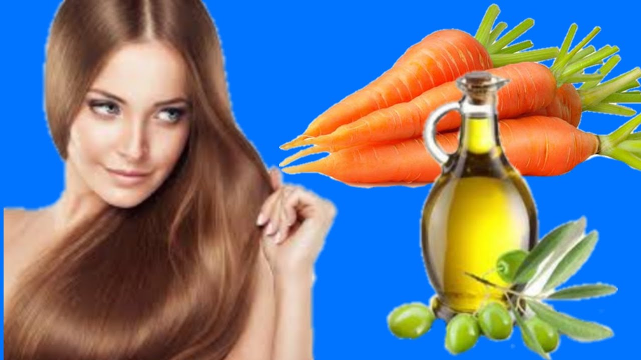 Diy carrot hair mask for faster hair growth/ strengthen your hair with carrot YouTube