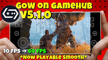 God Of War 4 on Android | GameHub Emulator 5.1.0 Full Setup & Smooth Gameplay Tutorial