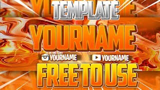 Twitter Header Template | Free To Use | +SpeedArt