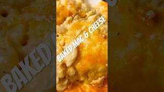 BAKED MAC & CHEESE | THANKSGIVING RECIPE 🧀 #thanksgiving #macandcheese