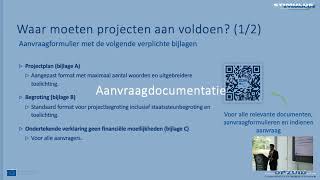 Regionale Voorlichtingsbijeenkomst - Aanvraagdocumentatie - Opzuid 2021-2027