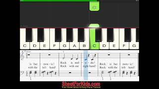 Rockin Intervals - Easy Piano Tutorial