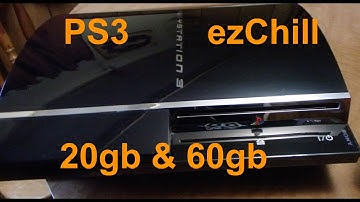 PS3 EzChill Installed in Fat 60gb & 20gb