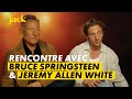 Capture de la vidéo Antoine De Caunes Rencontre Jeremy Allen White Et Bruce Springsteen