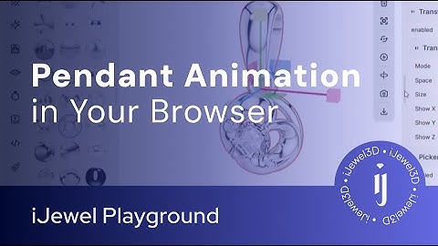Animate Jewelry in Playground - No External 3D Software Needed | Complete Tutorial