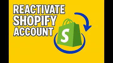 How To Recover Or Reactivate Shopify Account? Reopen Or Deactivate Shopify Store In 2025