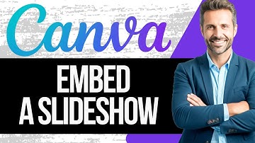 How to Embed a Slideshow in Canva Website