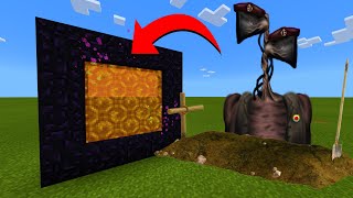 How To Make A Portal To The Siren Head Grave Dimension in Minecraft!