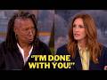 Julia Roberts Walks Off The View After Whoopi Goldberg Pushes Too Far