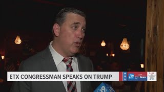Rep. Nathaniel Moran speaks on Trump's campaign