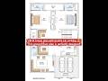 38'x50' HOUSE PLAN WITH DIMENSIONS #housedesign #architecture #modernhouse #home #house #design l