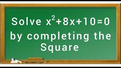 Quadratics#Solve by Completing the Square of Expressions #IGCSE #Sheyas Pure Math