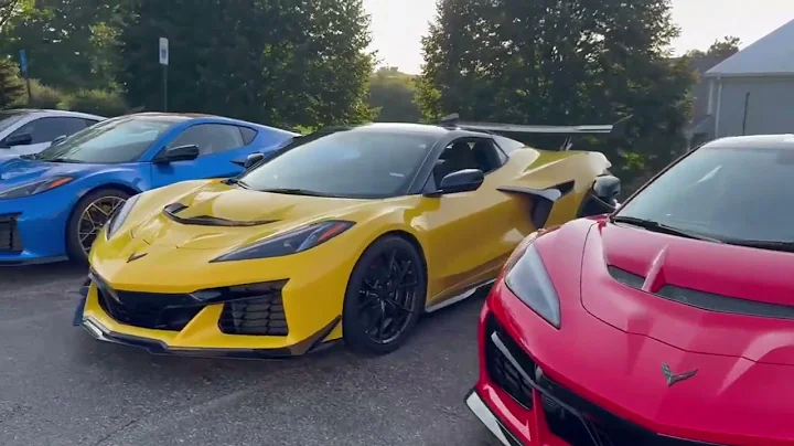 C8 ZR1's in MOST Colors! Which color is your FAVORITE?