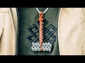 🔨Paracord Thor's Hammer Keychain Pendant | Paracord Mjolnir TUTORIAL | ARE YOU WORTHY?