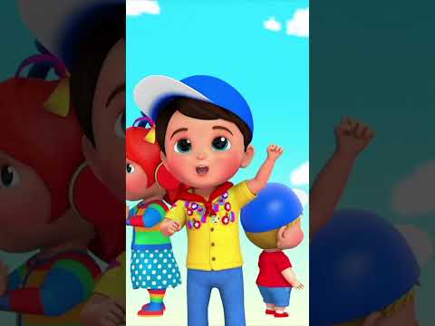 Цветная песня #shrots #learncolors #nurseryrhymes #colourssong #juniorsquad