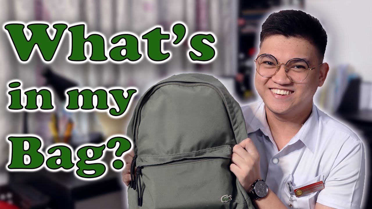 WHAT'S IN MY MED SCHOOL BAG? VLOG 6 YouTube