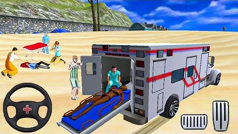 Coast Guard Beach Rescue Team - #rescuegames - Emergency Ambulance Rescue Driving - Android Gameplay
