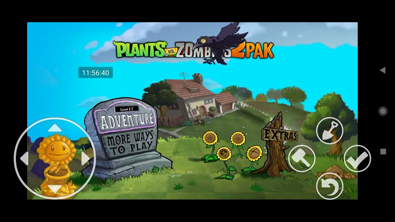pvz xbox port for android, первый взгляд на игру!