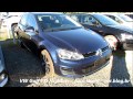 Vw golf tsi 2015  azul night  highline  detalhes  wwwcarblogbr