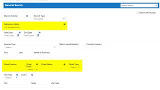 Pool Record Search