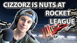 CIZZORZ IS NUTS AT ROCKET LEAGUE | Grand Champion 2v2 with Faze Cizzorz