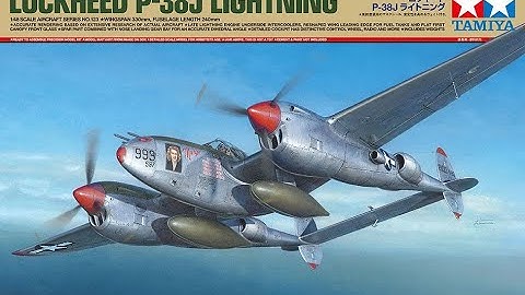 Sprue Review Tamiya 1/48 Lockheed P-38J Lightning # 61123