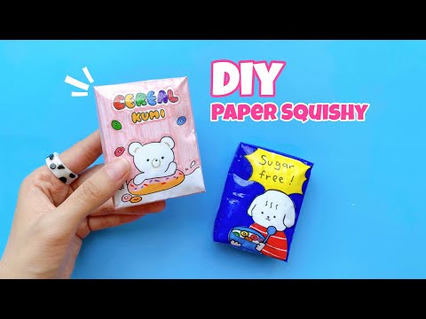 Cách Làm Squishy 3D Hộp Ngũ Cốc Cute | Làm Squishy Giấy Đơn Giản |DIY Paper Squishy 3D|Ghes Handmade Cách Làm Squishy 3D Hộp Ngũ Cốc Cute | Làm Squishy Giấy Đơn Giản |DIY Paper Squishy 3D|Ghes Handmade