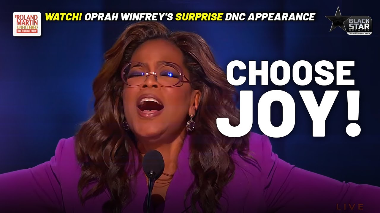 ‘Let Us Choose Joy!’: Oprah Winfrey's FULL SPEECH At Day Three Of The Democratic National Convention