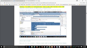 Döcu Content Domino Designer JDeveloper XML App Journal Entries