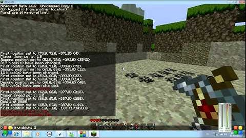 Minecraft double iron doors redstone tutorial