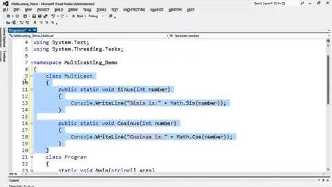 30  البرمجة الكائنية OOP   التفويض المتعدد Multicast   الجزء الأول‬   YouTube