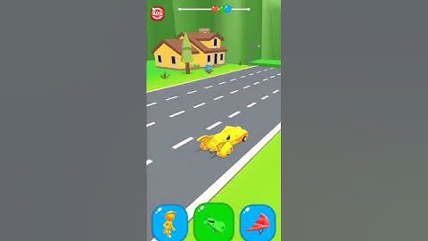 Shape shifting 🚴🚦🏃🚕All levels Gameplay walkthrough Android, iOS Max X8DLS #shape #shorts