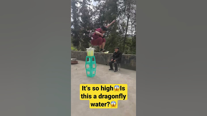 It‘s so high😱Is this a dragonfly water?😱 #kungfu #exercise #physics #Street  #fishing #protection