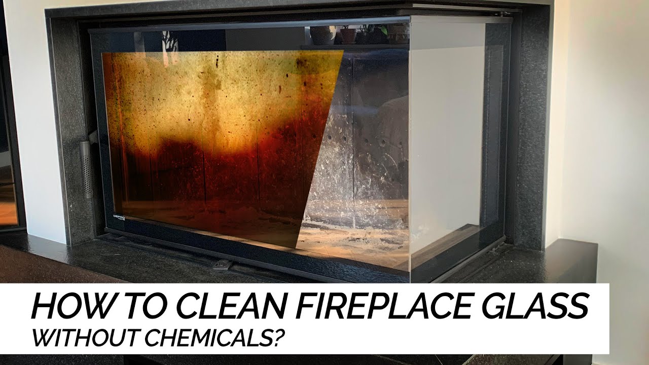 How to Clean Fireplace Glass Without Damaging It