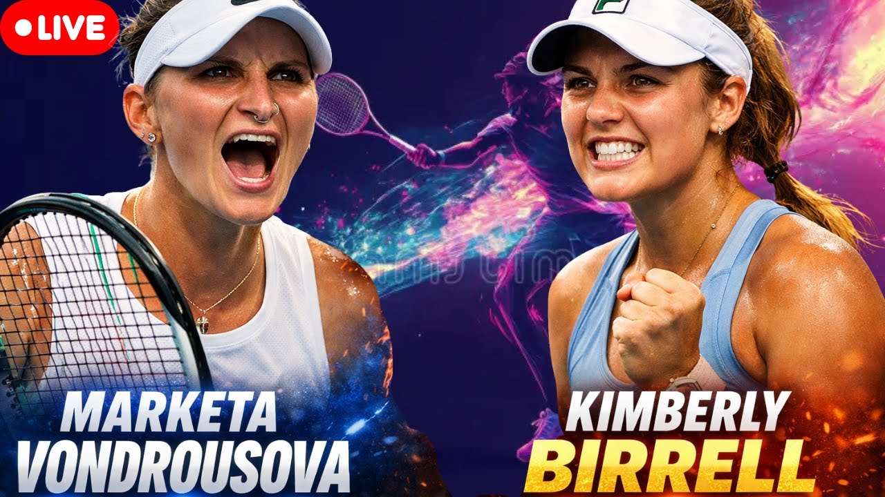 Marketa Vondrousova vs Kimberly Birrell | 2026 Adelaide Round 16 | WTA Match Highlights