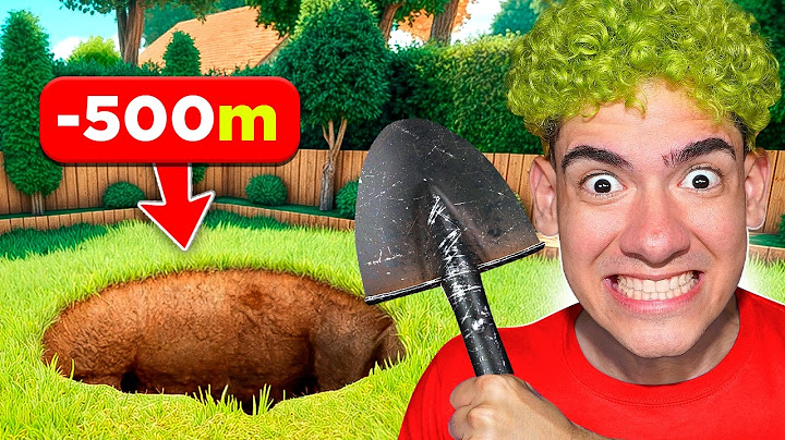 CAVANDO UN AGUJERO GIGANTE EN EL JARDIN DE MI CASA !! - TheDonato