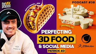 Perfecting 3D With ZBrush & Mastering Social Media | Patrick 4D | VFX Podcast #38