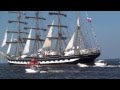 Tall Ships Races 2013  Rīga Крузенштерн Krusenshtern HD 1080