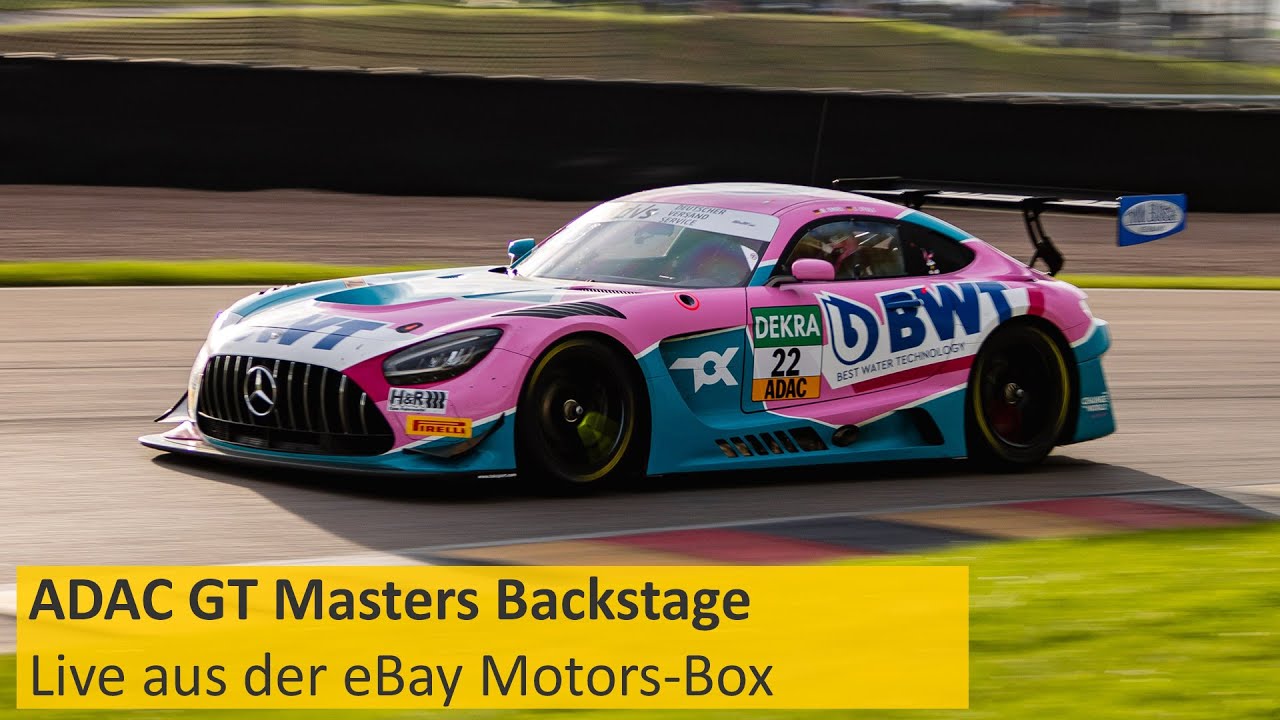 ADAC GT Masters Backstage - Live aus der eBay Motors-Box am Hockenheimring 
