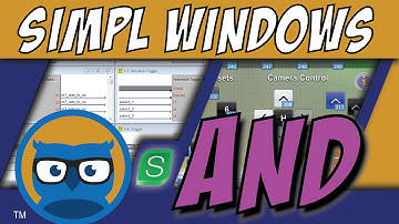 Crestron SIMPL Windows AND Symbol Tutorial