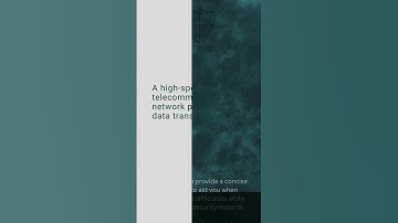 SONET, Synchronous Optical Network, Cybersecurity Mini Dictionary #shorts