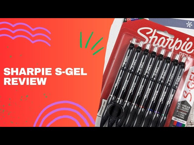 Sharpie Roller and S-Gel Pen Review – The Poor Penman