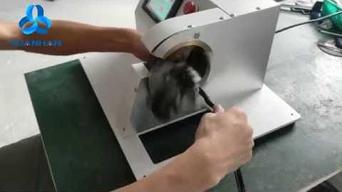 at 080 Wire harness taping machine, multiple fork winding operation video